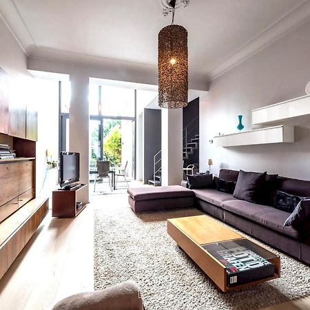 Spacious Apartment In Brussels Large Private Garden Экстерьер фото